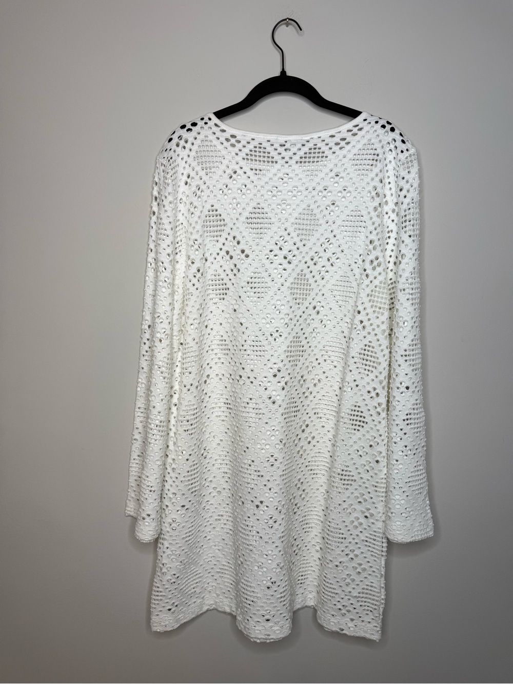 Haute Hippie white crochet lace cover-up dress - Picture 4 of 4